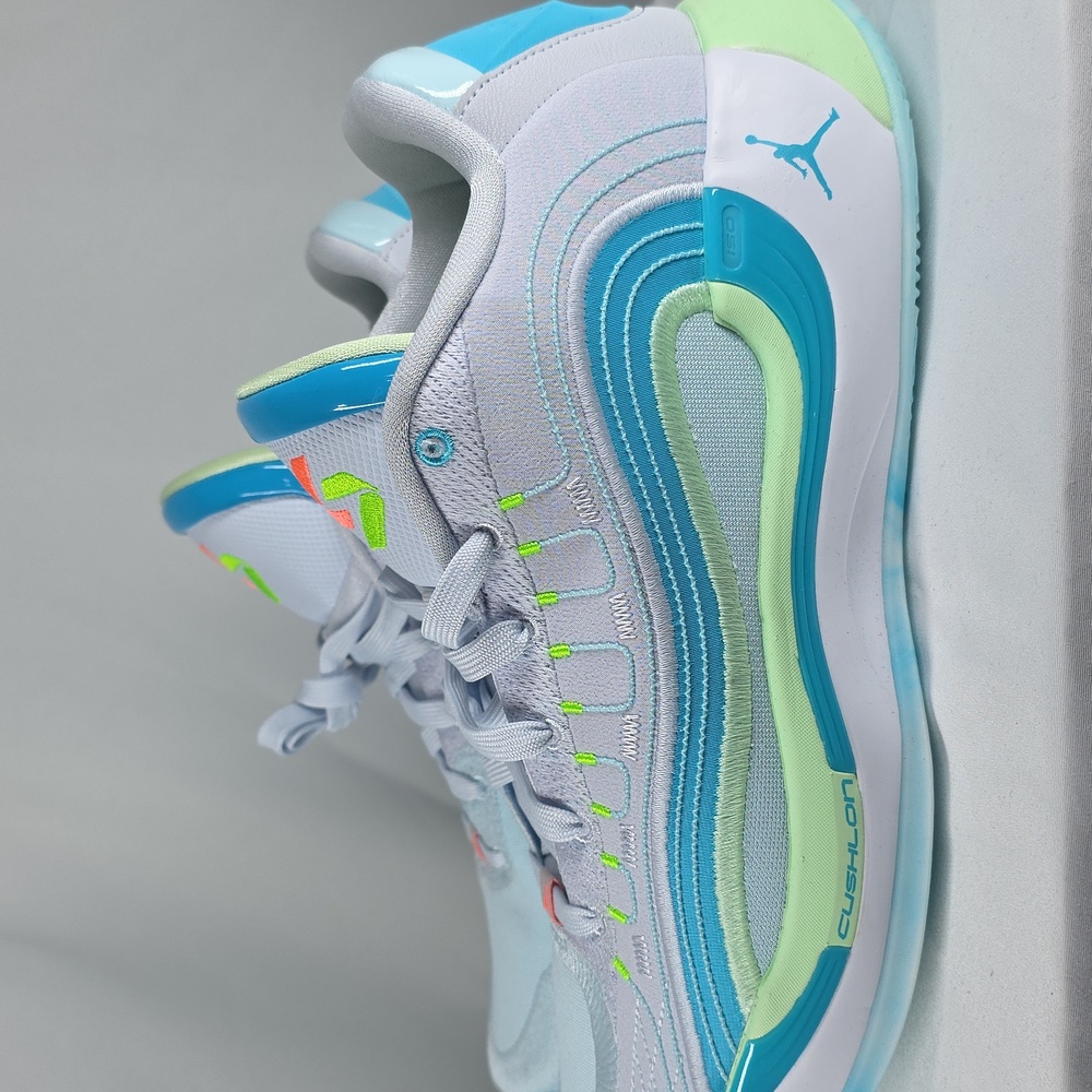 Jordan Luka 4 Blue and Gray Sneakers